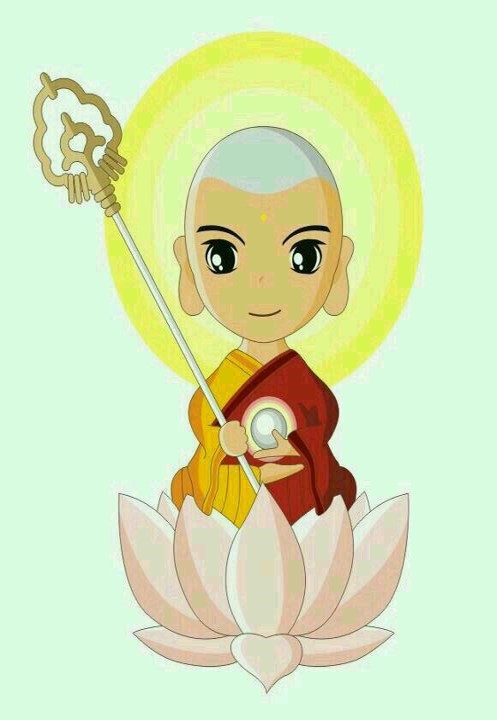 地藏王菩薩卡通