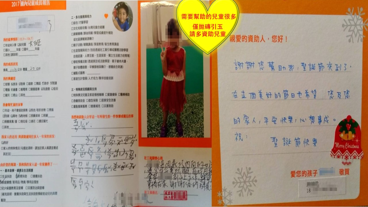 資助兒童1